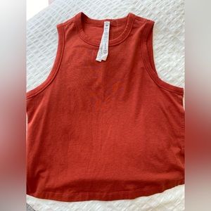 Lululemon classic fit tank top,  size 6